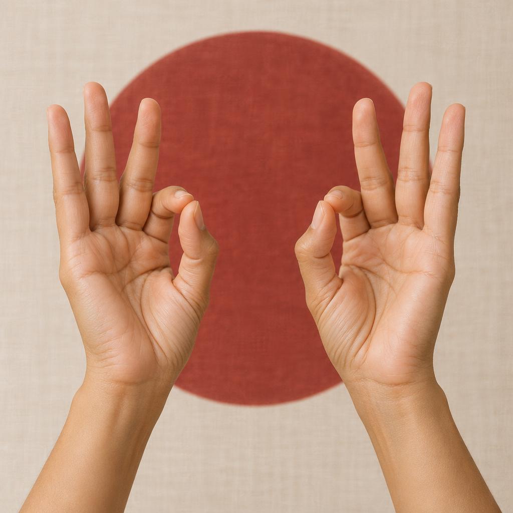 Position des mains pour Prithvi Mudra
